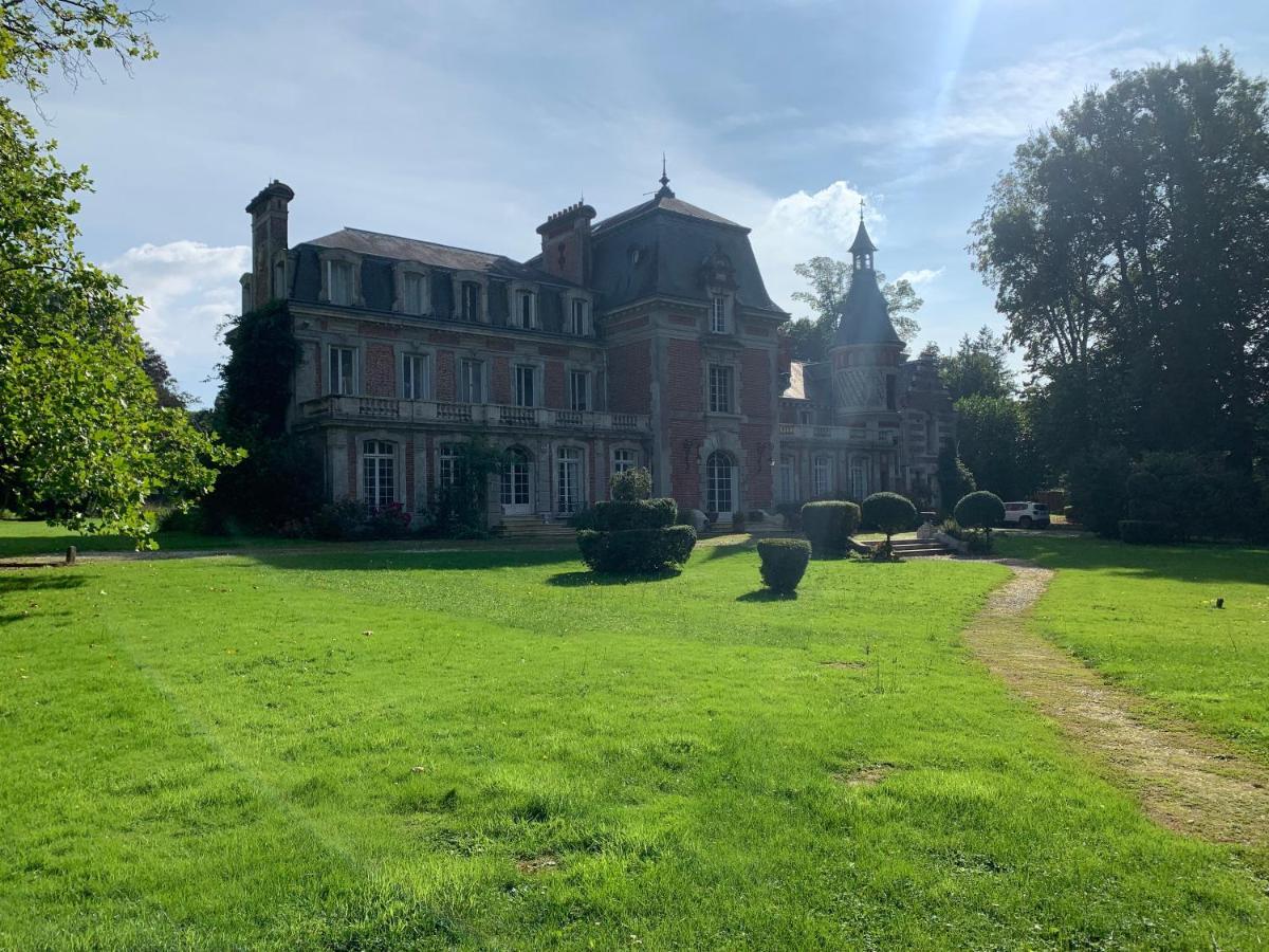 Le Gite Du Chateau Bertreville-Saint-Ouen Bagian luar foto